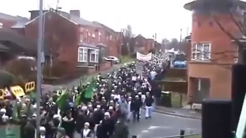 Oldham, UK. The city is long gone, it's council is run by radical Islamists