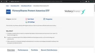 SHLD ETF Introduction (American Defense / Agencies)