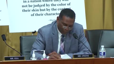 Burgess Owens Rips the Dems for Their Open Racism
