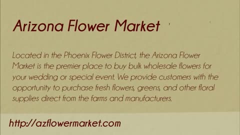 wholesale flowers phoenix