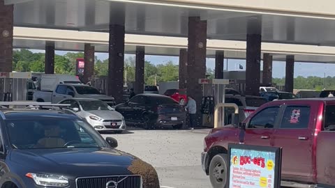 Bees Swarm to One Specific Car at Buc-ee's