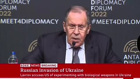 Foreign Minister of Russia Sergey Lavrov on U.S.-funded Bio-Labs