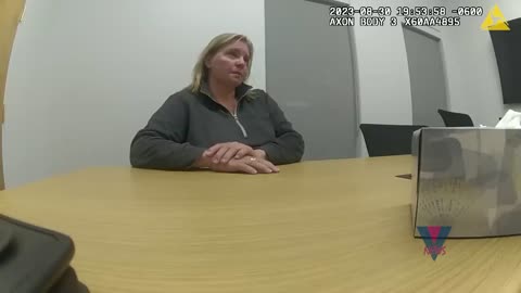VIDEO RELEASED: Jodi Hildebrandt speaks with police officers after her arrest in August 2023