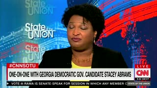 Stacey Abrams is asked if Biden should run in 2024