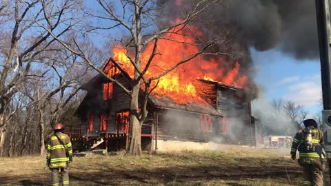 Control Burn. Fire Training