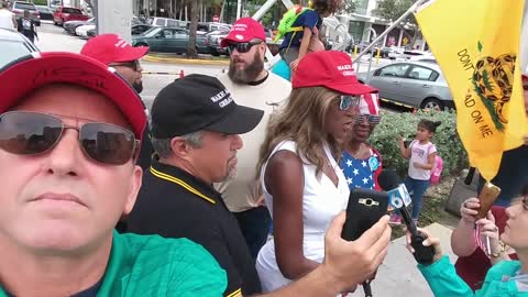 Black Trump supporter harassed