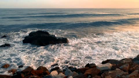 wonderful beach wonderful sunset