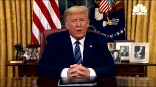 President Donald Trump on coronavirus risk