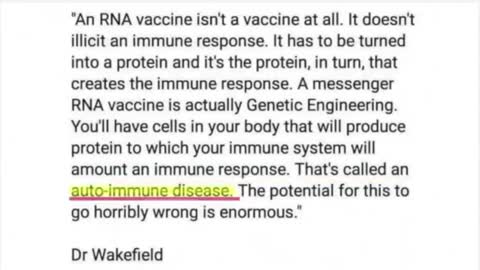 The Vaccine Is Not A Vaccine