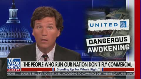 Tucker Carlson Lays Into United Airlines 'Equity' Policy