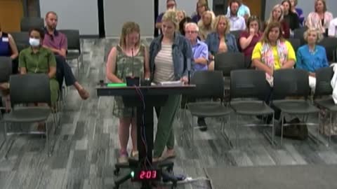 BRAVE Young Girl Speaks Out at School Board Meeting About Effects of CRT in School