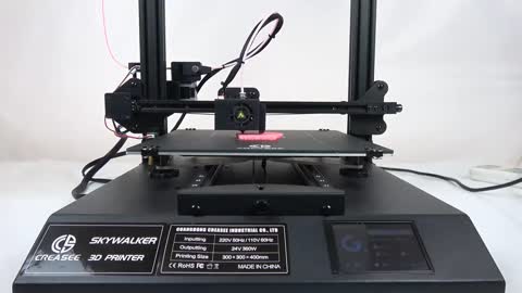 ☑️ CREASEE FDM 3D Printer Large Commercial Education DIY Glass Printer 3D 300x300x400mm Dual-Track