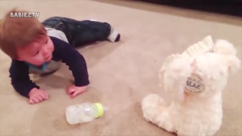 Impossible not to laugh while watching Funny Kids and Babies Getting Ready, Baby Complication