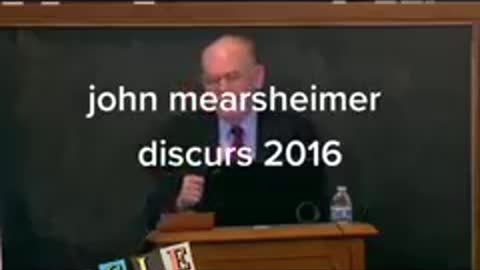 Conferința profesorului Mearsheimer din septembrie 2015 despre criza din Ucraina