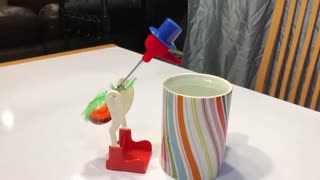 Drinking Bird Red Retro Happy Bird (07-2018)