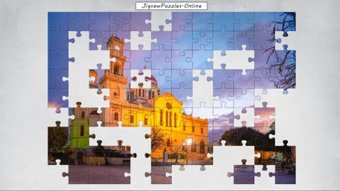 Agios Minas Cathedral Jigsaw Puzzle Online