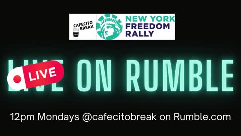 This is for the Children - Featuring DVS.7.0 - Cafecito Break with New York Freedom Rally