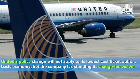 United Airlines to eliminate ticket-change fees for domestic flights in appeal to customers