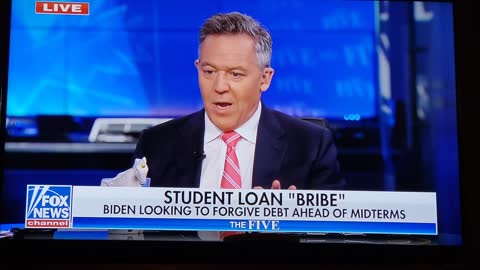 Greg Gutfeld Calls out the proposed College Student Loan bribes