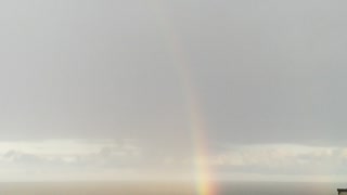 RAINBOW OVER THE OCEAN !!!