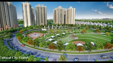 Gaur Yamuna City modern housing project