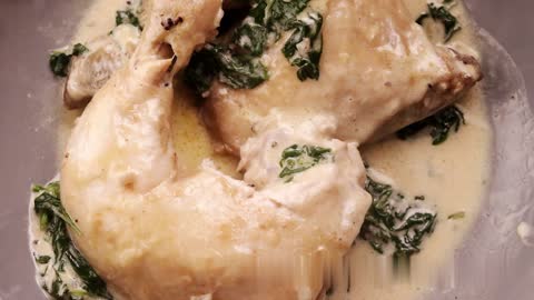 Recipes Chicken Florentine ala diet Ketogenic