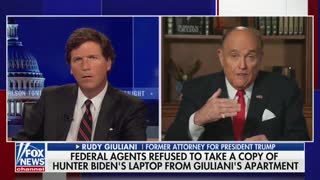 Rudy Giuliani Tells Tucker Carlson About FBI Raiding His Home