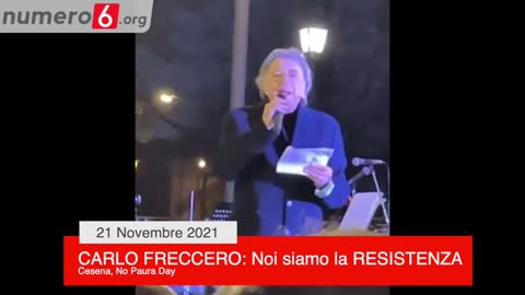 Carlo Freccero: Noi siamo la resistenza