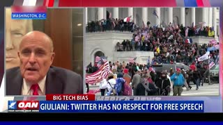 Giuliani: Twitter has no respect for free speech