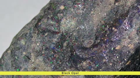 Black Opal Gemstone - Gemstones TV