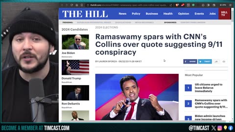 Woke Press Launches INSAINE Vivek Ramaswamy SMEAR, Claims He Pushed Conspiracy WITH FAKE QUOTE