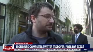 Man Trolls Local Media Outside Twitter's Headquarters Pretending to Be a Fired Software Engineer