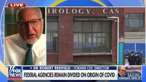 It’s not just a cover-up for the Chinese I think It’s a cover-up for the US - Dr Robert Redfield