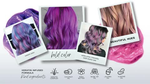 Keracolor Clenditioner HONEY Hair Dye - Semi Permanent Hair Color Depositing Conditioner