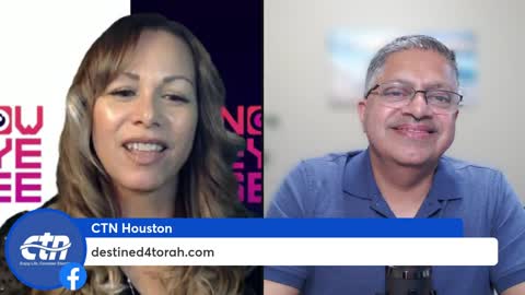 Sandi McGuire Interviews Dr. Sanjay Prajapati of Destined4Torah on CTN Houston