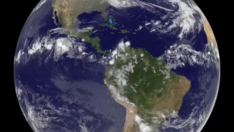 Satellite sees global view of sandy's life of landfall....