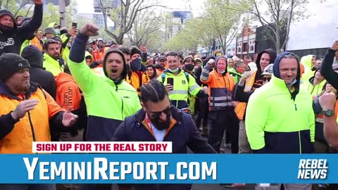 The MELBOURNE CONSTRUCTION PROTEST