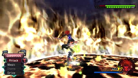 Kingdom Hearts II Final Mix (PS4) - Axel Data Level 1/No Damage Restrictions