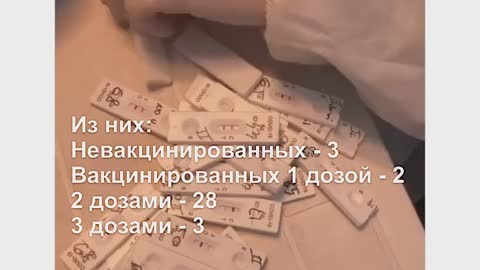 2021-12-30 Италия. Из 36 положительных тестов - только 3 от неуколотых пациентов