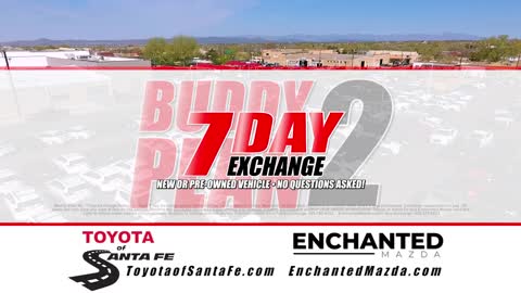 7 Day Exchange 2 Buddies at Enchanted Mazda