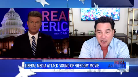 REAL AMERICA -- Dan Ball W/ Dean Cain, Liberals Trash New Movie 'Sound Of Freedom