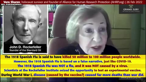 THE ELITE BASTARDS WHO INITIATED THE 1918 AND 2020 EUGENICS PROGRAM - SPANISH FLU / COVID