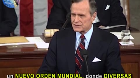 George Bush padre anuncia el Nuevo Orden Mundial en 1991