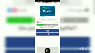 Giveaway 750$ your paypal account