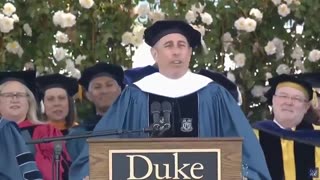 Seinfeld Takes A Stand, Defends Privilege In Major Commencement Speech