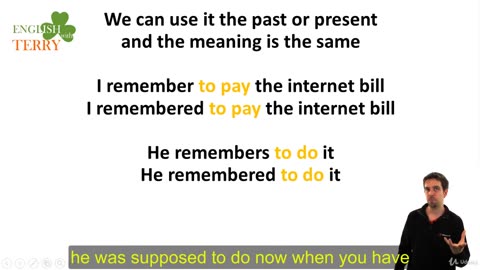 Gerunds and infinitives with Remember and to forget