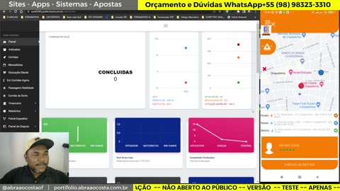 Aplicativo de Mobilidade Urbana - Função Paradas (Beta)