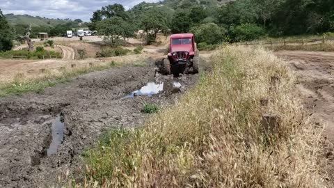 1948 Willys pick playing in hollister hills mud pit, and mini rubicon