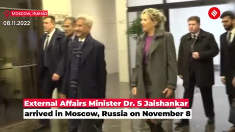 External Affairs Minister Dr. S Jaishankar In Moscow, Russia, Will Meet Sergey Lavrov
