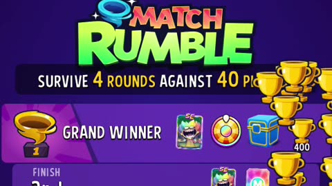 Match Masters Rumble Prizes Win Super Spin